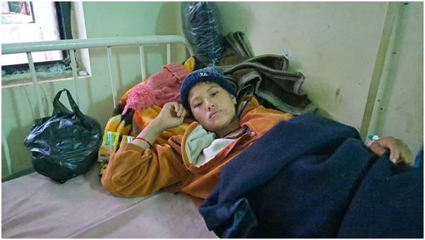 भूकम्पका कारण श्रीमान् र गर्भको शिशु गुमाएकी १९ वर्षीया जमुना