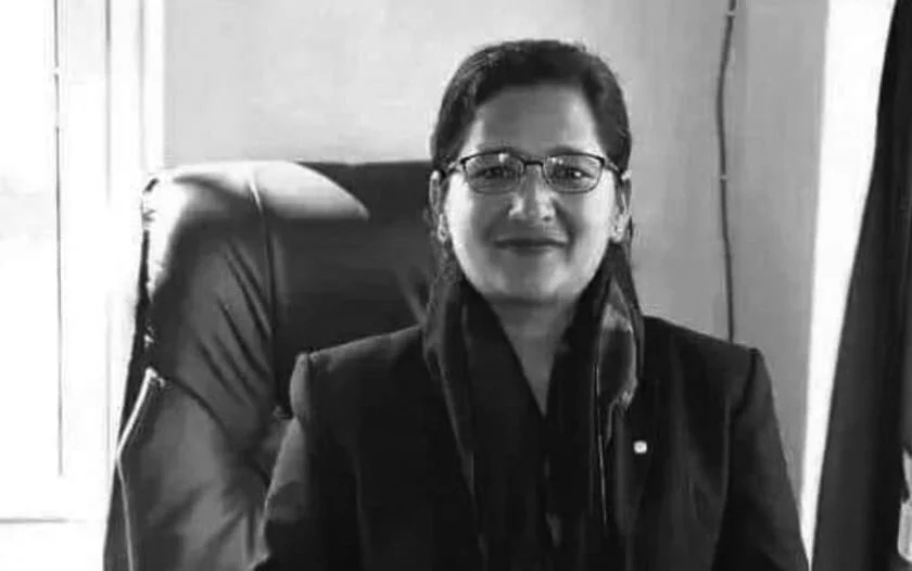 जाजरकोटको नलगाड नगरपालिकाकी उपप्रमुखको भूकम्पमा परेर मृत्यु