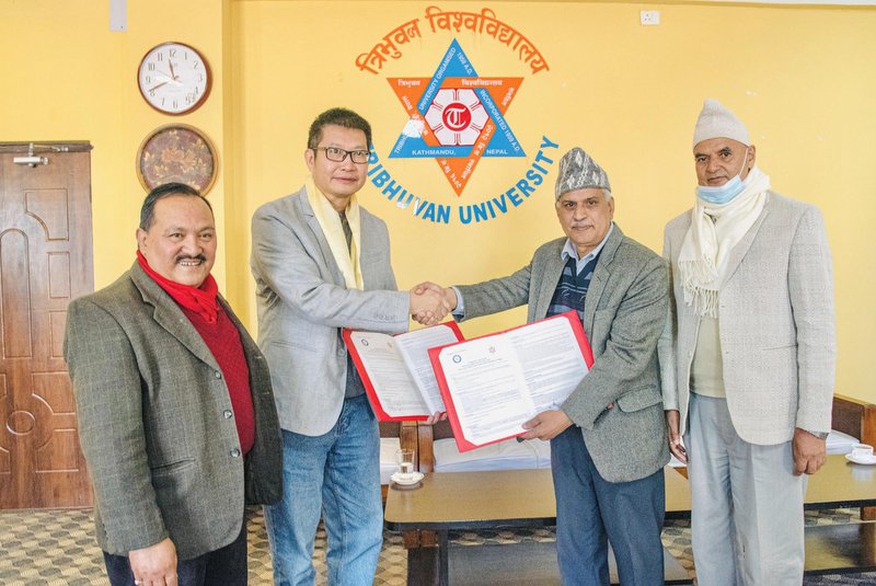 त्रिवि र चीनको विश्वविद्यालयबीच सम्झौता
