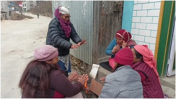 चिसोले सोलुको जनजीवन प्रभावित, पाइपमै पानी जम्न थालेपछि आपूर्तिमा समस्या