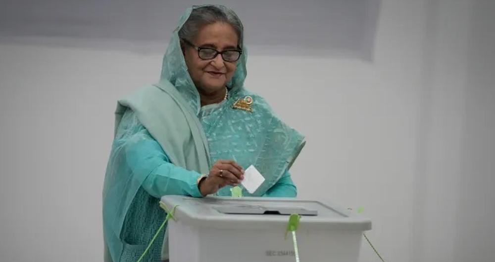 बंगलादेशमा पुनः शेख हसिना विजयी