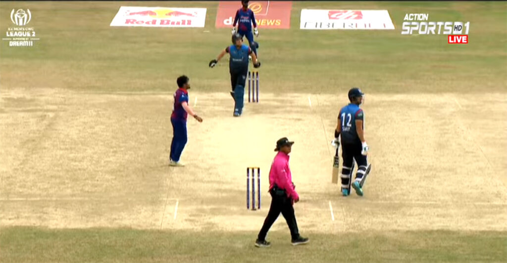 नेपाल नामिबियासँग २ विकेटले पराजित