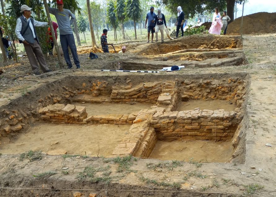 झापामा २२ सय वर्ष पुरानाे भवनको संरचना भेटियाे