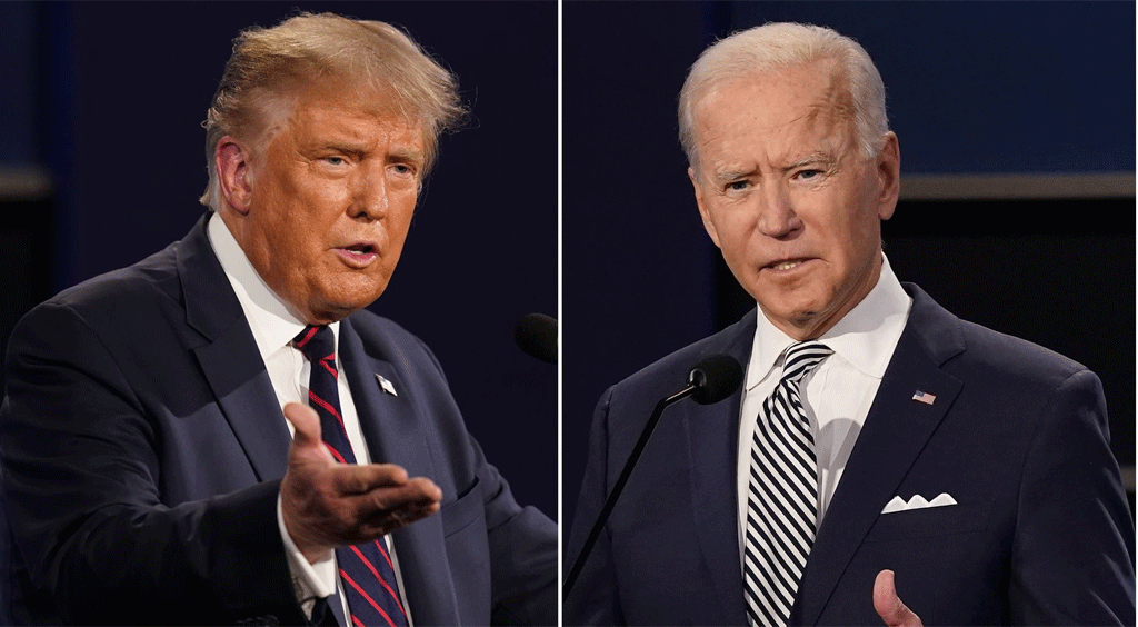 सर्वेक्षणमा ६ ठुला राज्यमा बाइडेनभन्दा ट्रम्प अगाडि